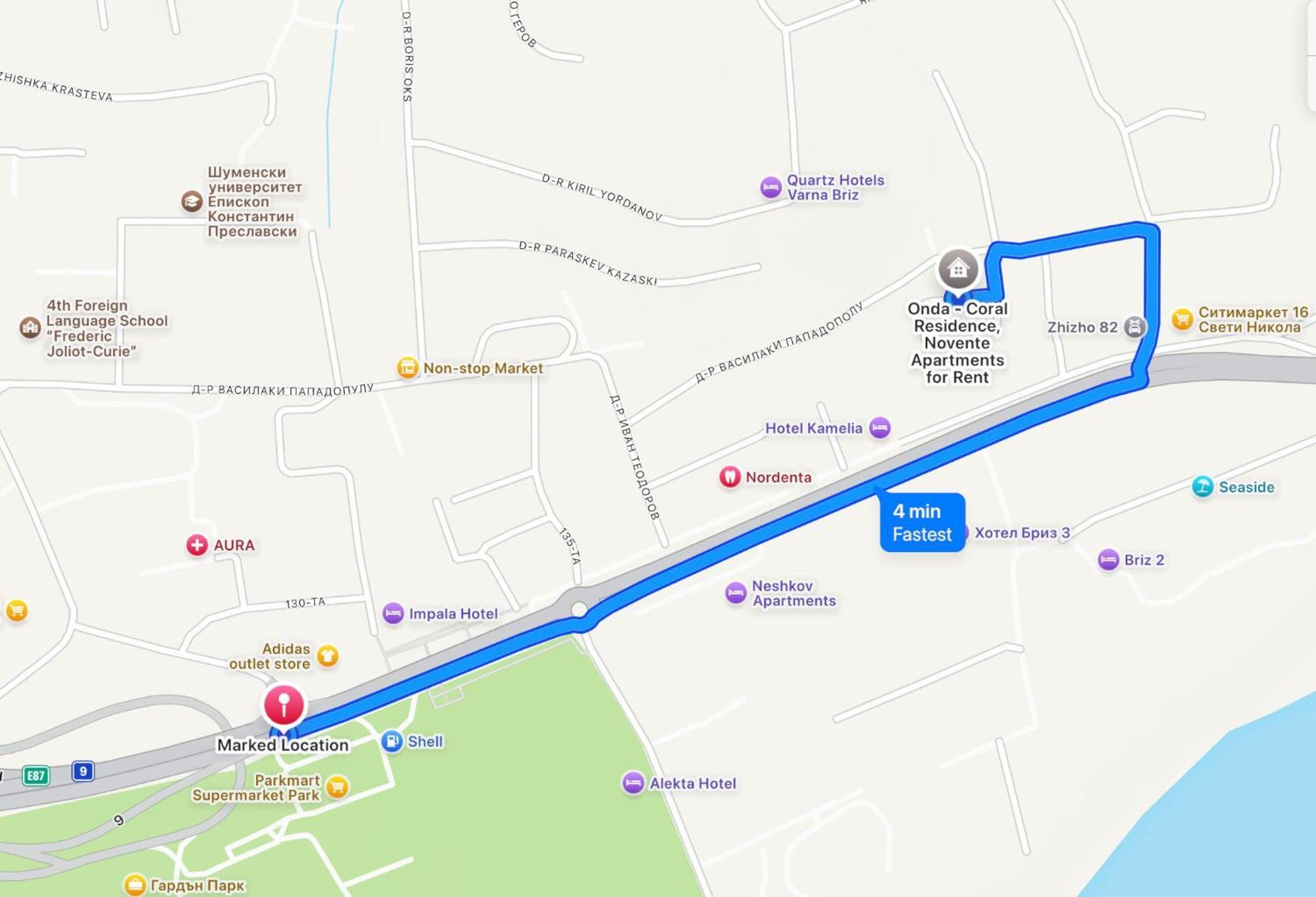 Freddo Apartment - Coral Residence Complex With Parking & Pool Варна Екстер'єр фото